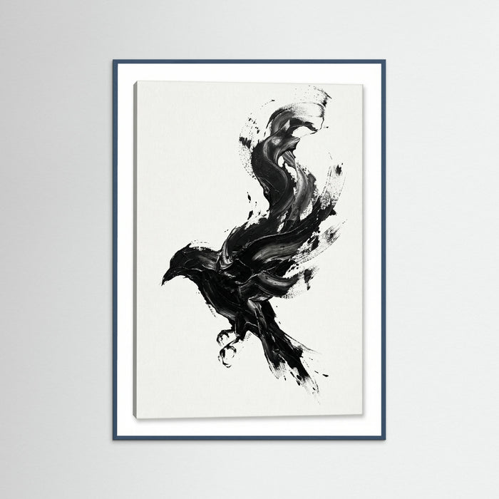Teal Wood Dynamic Brushstroke