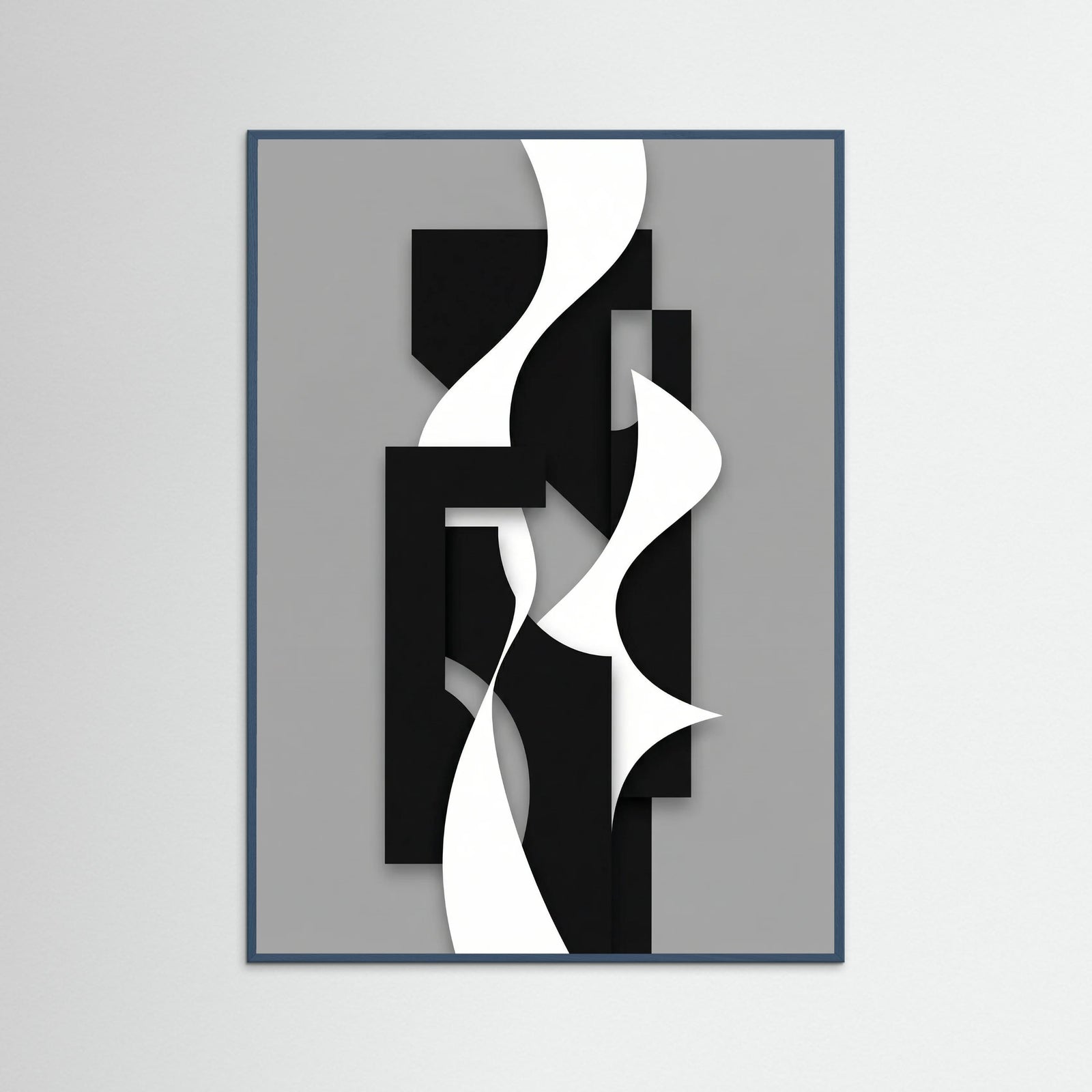 Teal Wood Dynamic Interplay