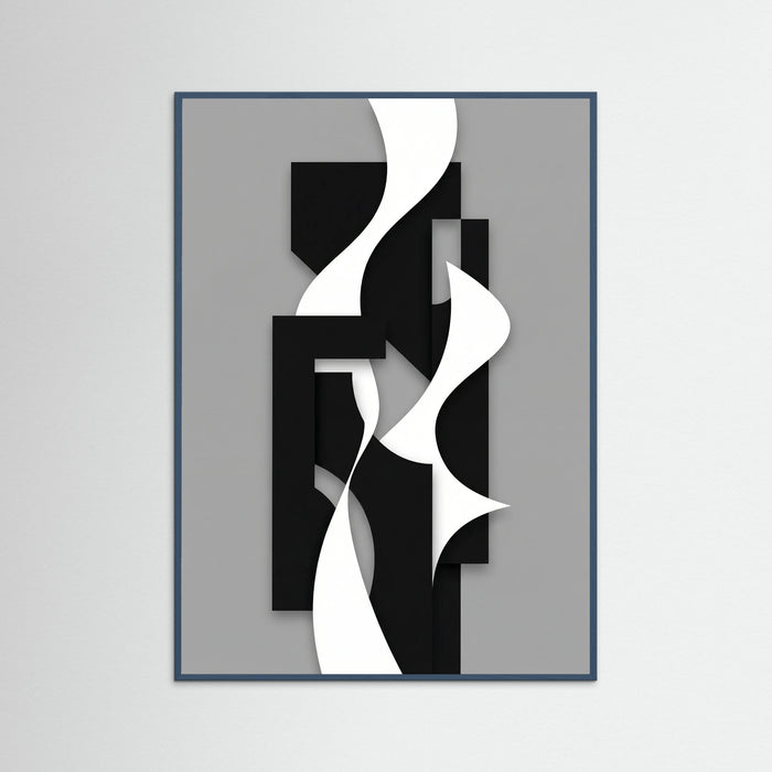 Teal Wood Dynamic Interplay