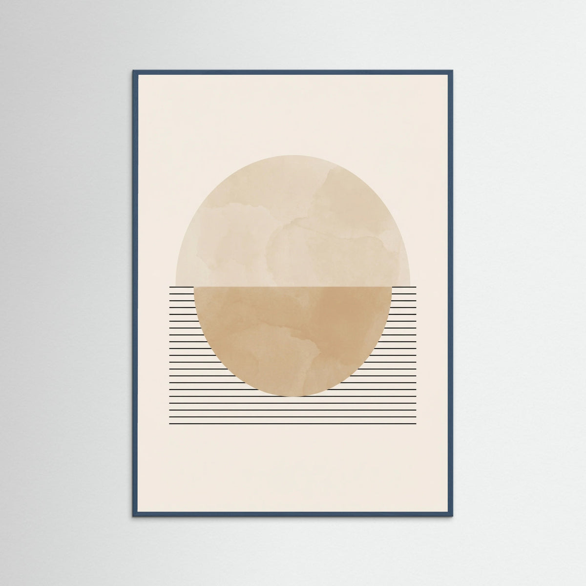 Teal Wood Earth Rise