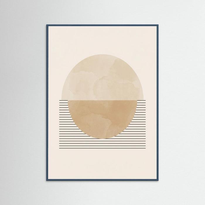 Teal Wood Earth Rise