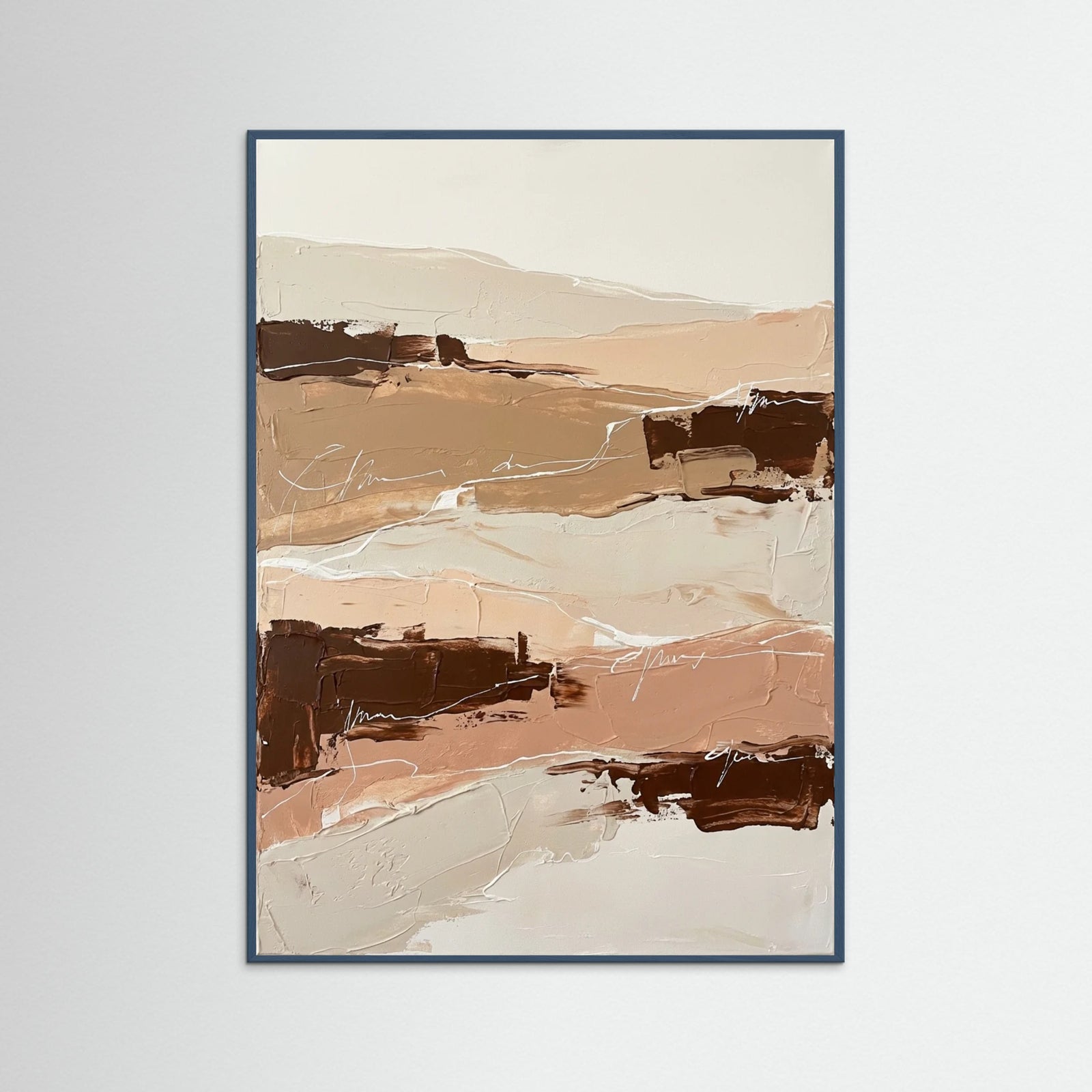 Teal Wood Earthen Flow