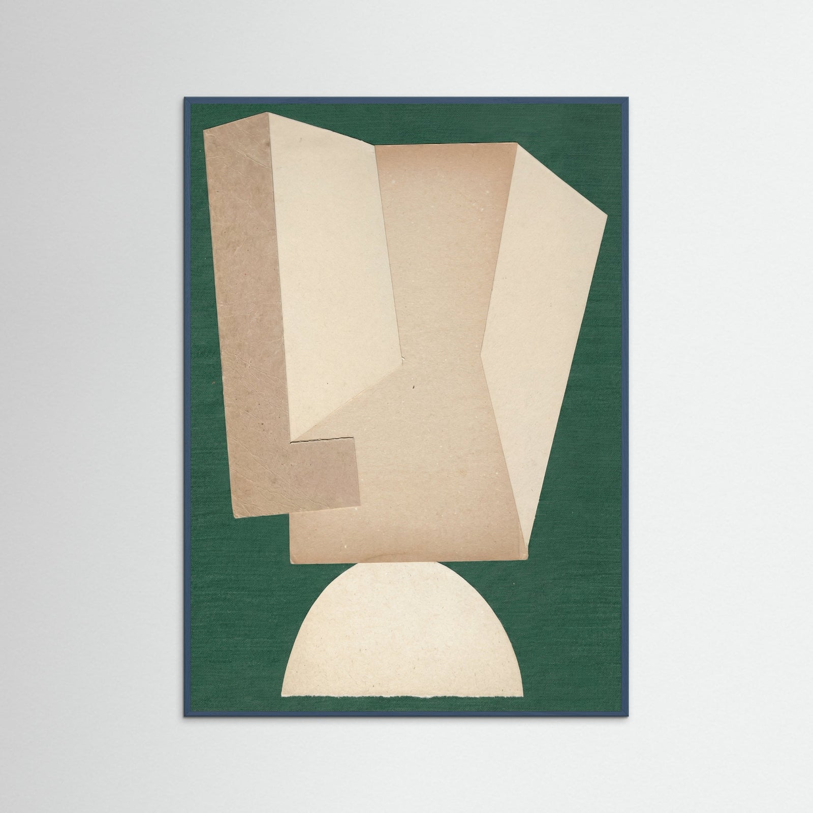 Teal Wood Earthen Forms