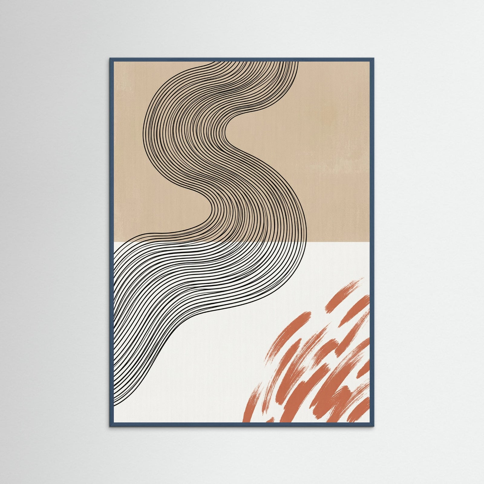 Teal Wood Earthen Rhythm