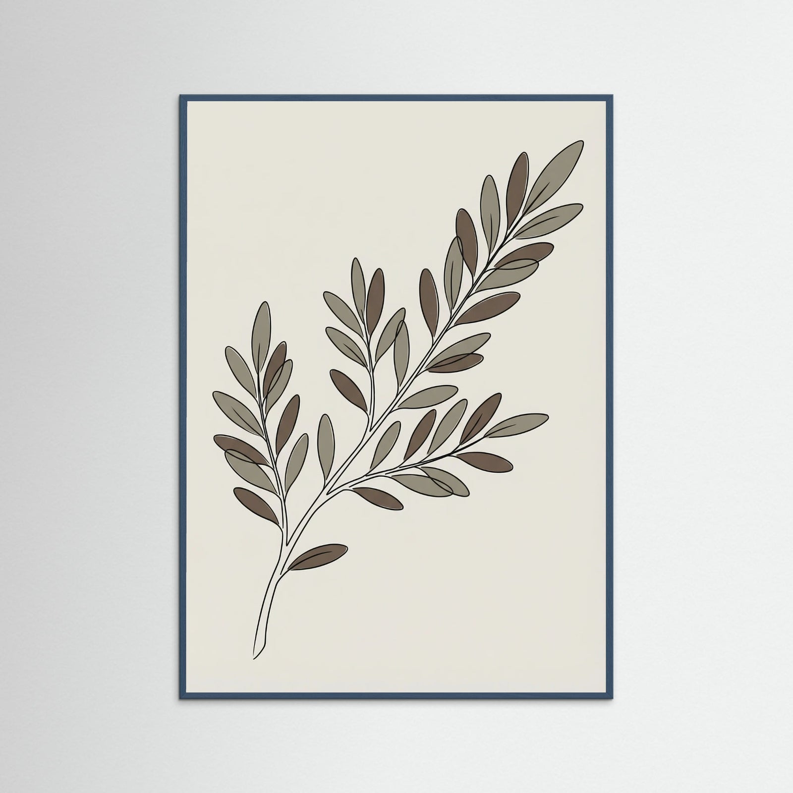 Teal Wood Earthy Botanical Grace