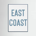 East Coast - Vertical Poster – Poster und Kunstdruck