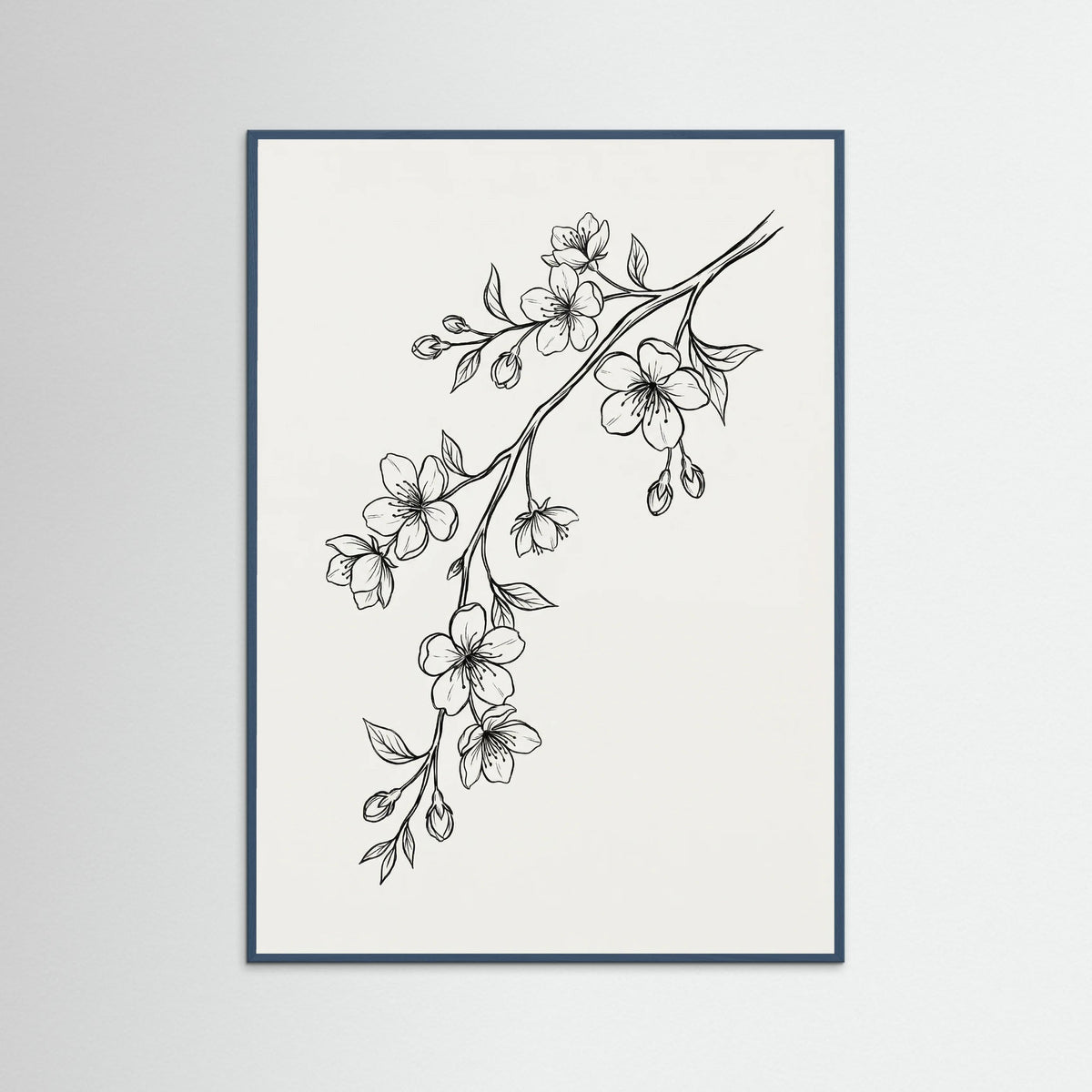 Teal Wood Elegant Florals