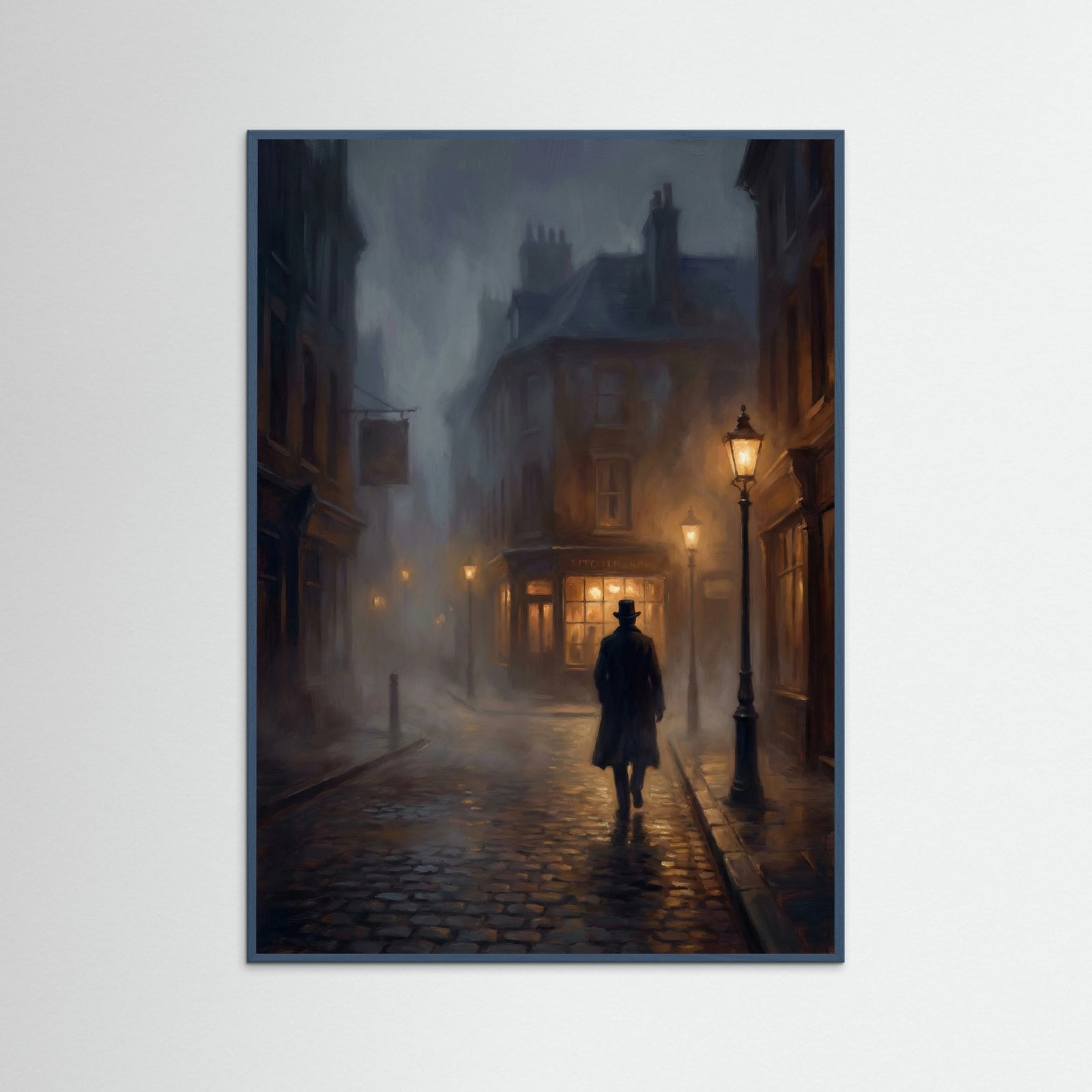 Teal Wood Ember Carriage