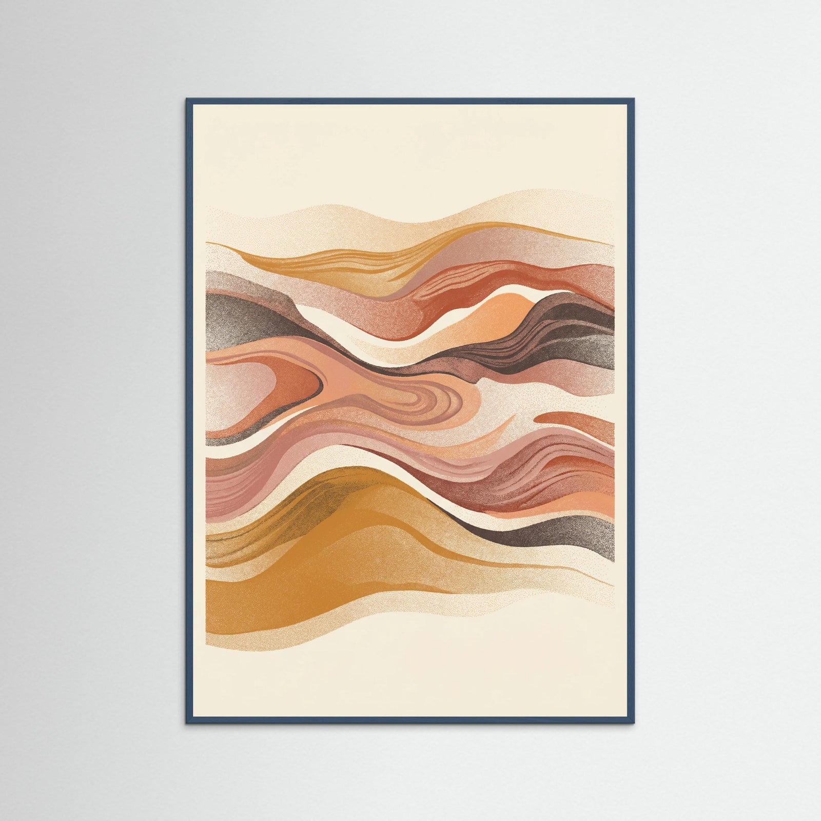 Teal Wood Ember Flow