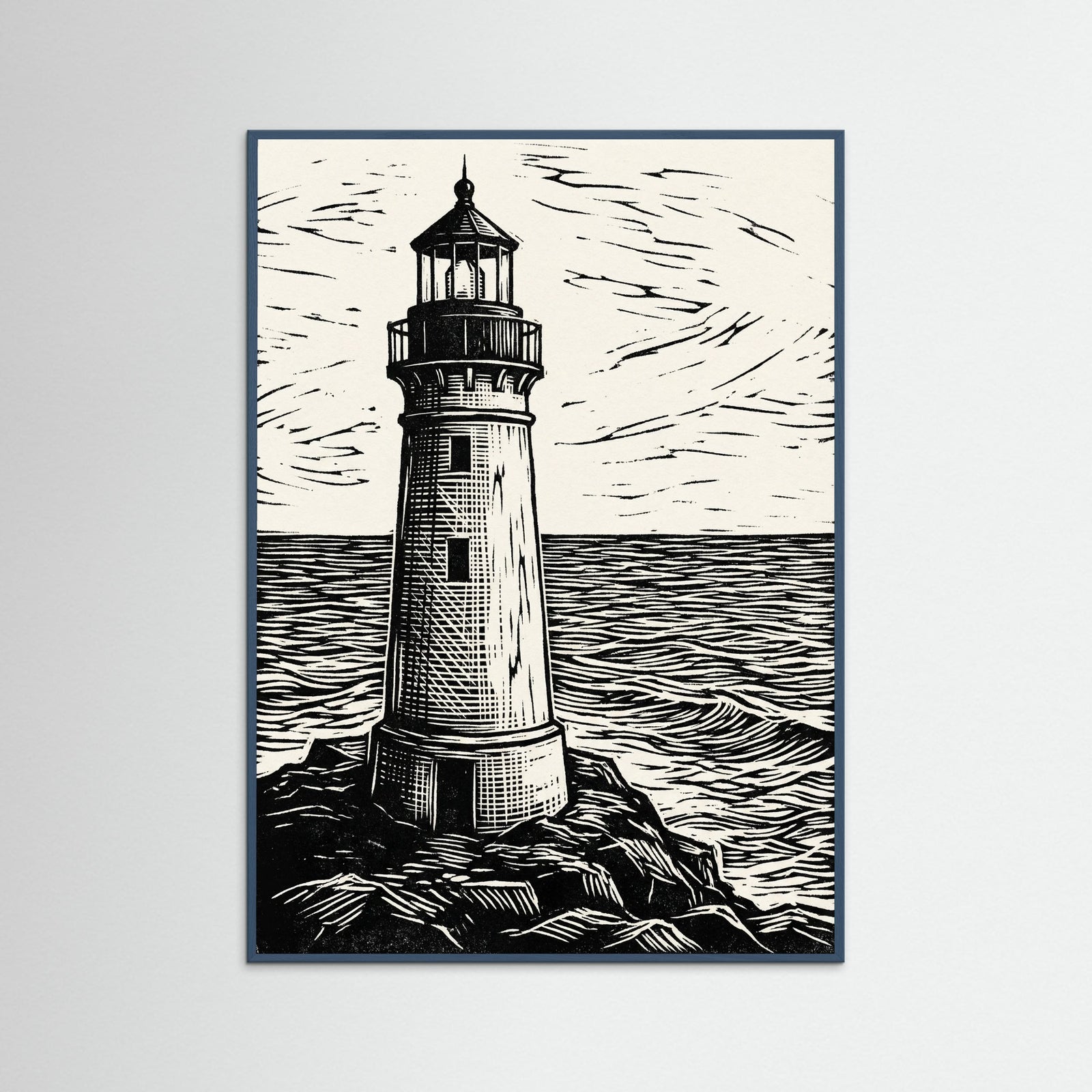 Teal Wood Embrace Solitude