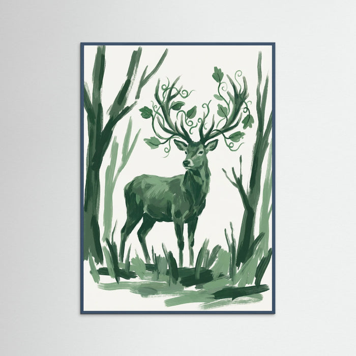 Teal Wood Emerald Repose
