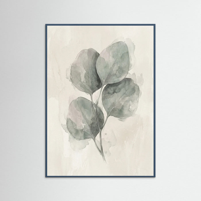 Teal Wood Ephemeral Blooms