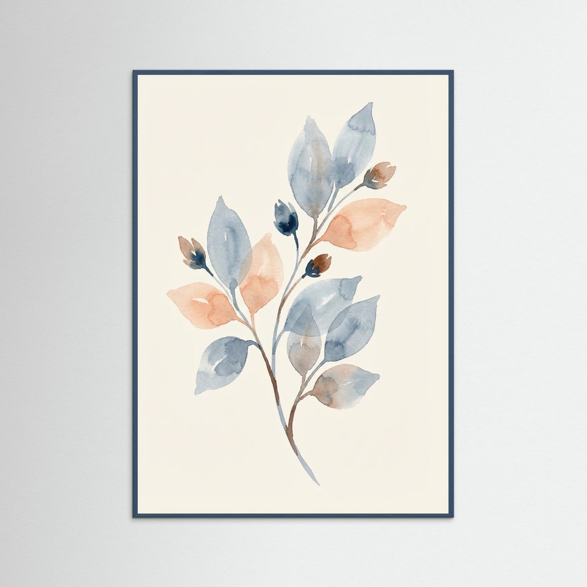 Teal Wood Ethereal Bloom