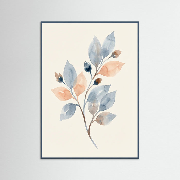 Teal Wood Ethereal Bloom