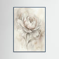 Teal Wood Ethereal Blooms