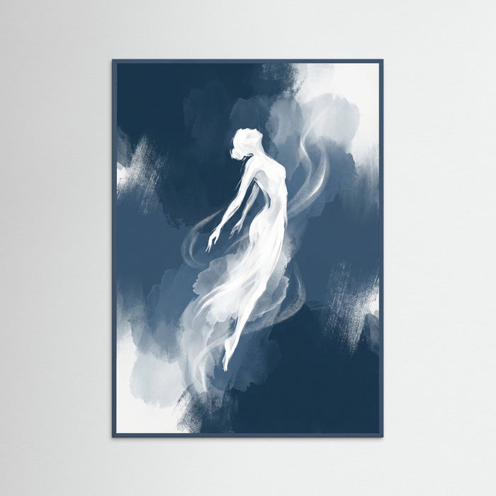 Teal Wood Ethereal Flight