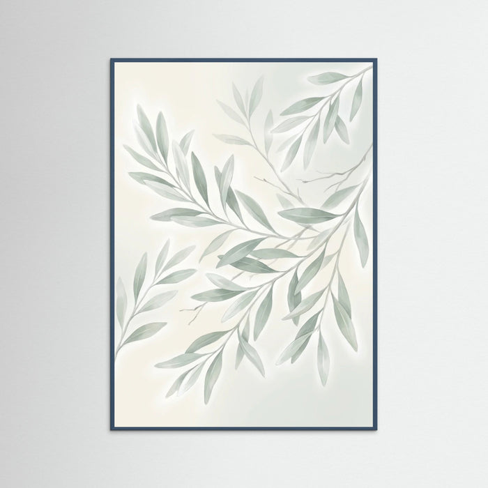 Teal Wood Ethereal Foliage
