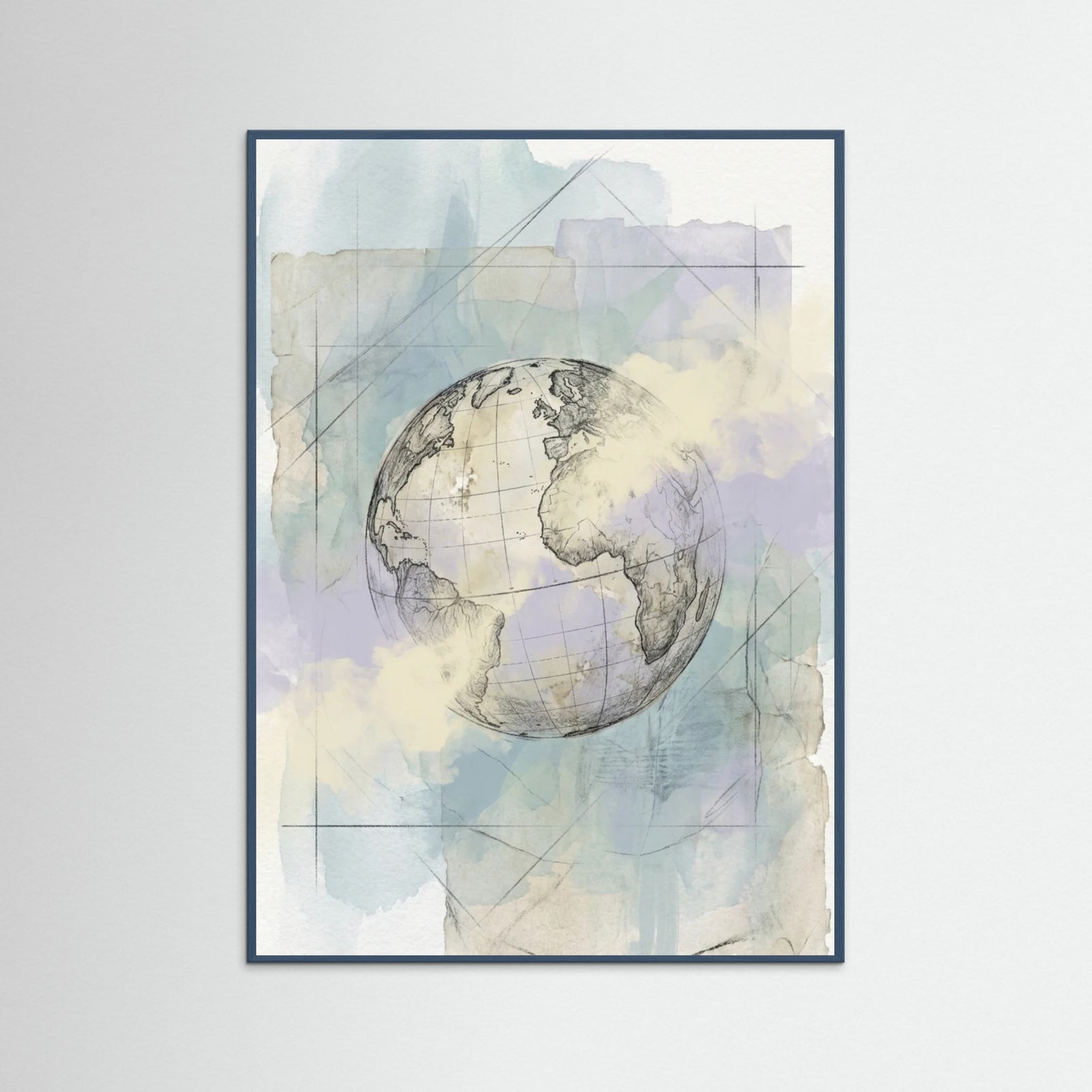 Teal Wood Ethereal Gaze