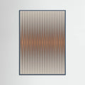 Euphoria - Gray and Orange Poster – plakat og kunsttryk