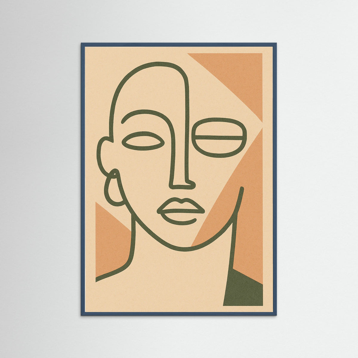Teal Wood Expression Outline