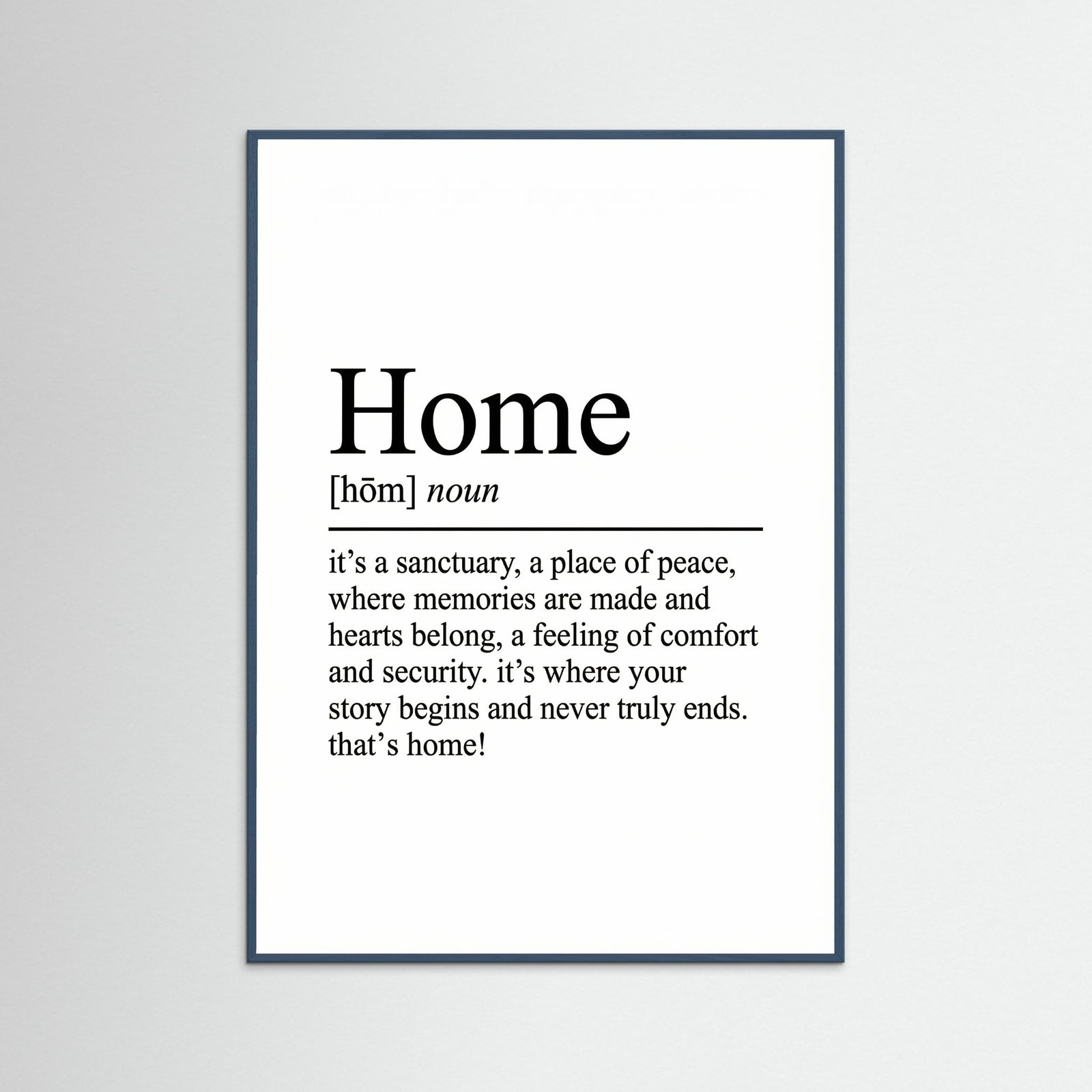 Teal Wood Family Definition Art