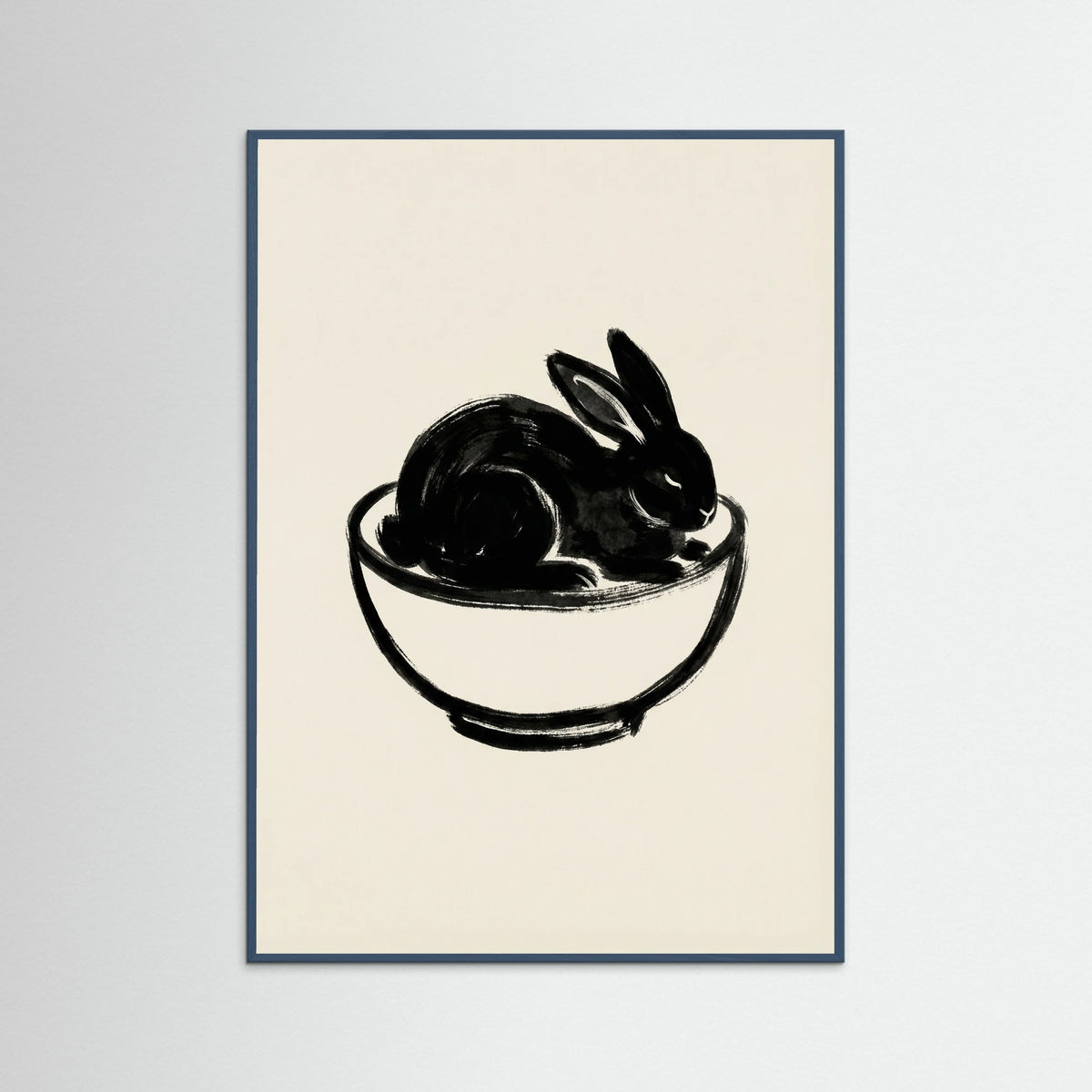 Teal Wood Feline Repose