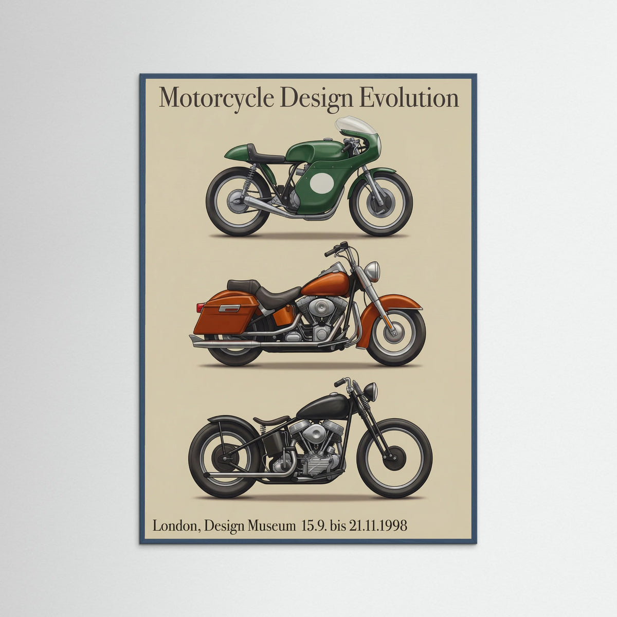 Teal Wood Ferrari Exhibit Icons