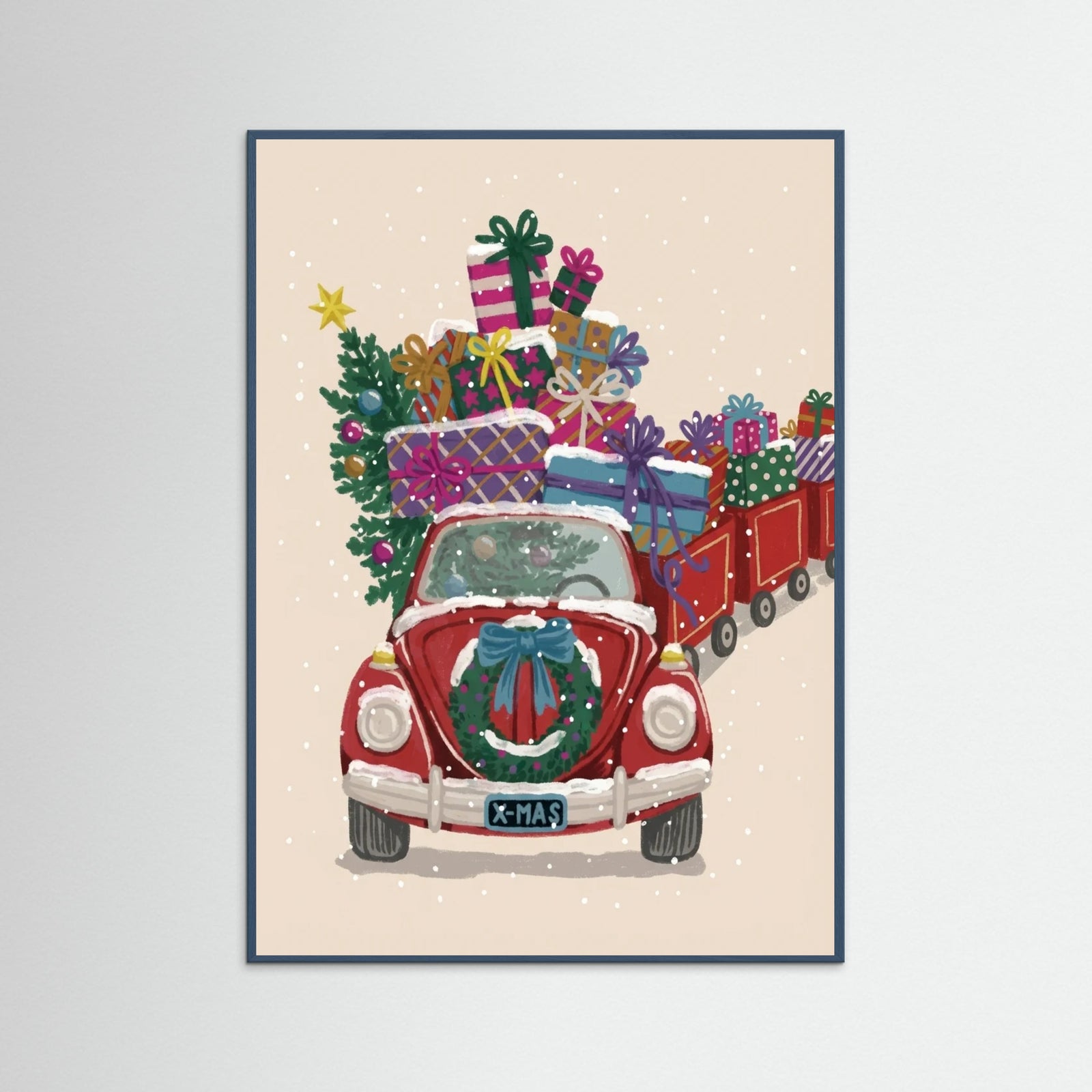 Teal Wood Festive Delivery