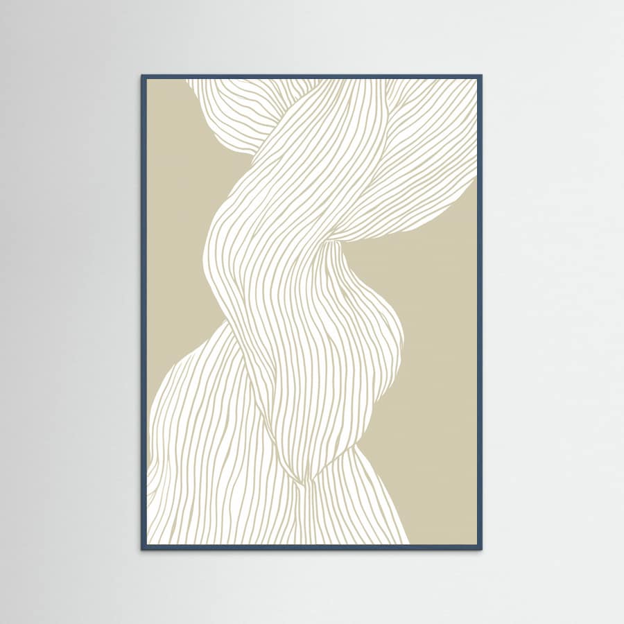 Fibers No 3 Poster – poster and art print