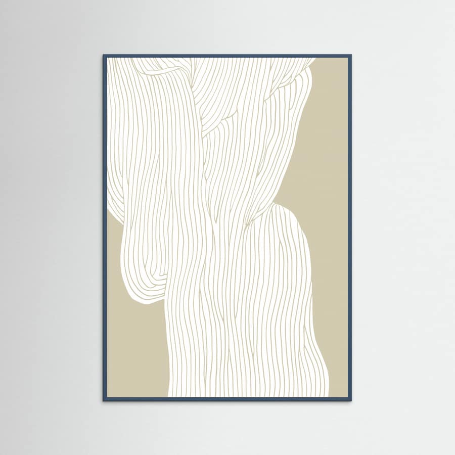 Fibers No 5 Poster – Poster und Kunstdruck