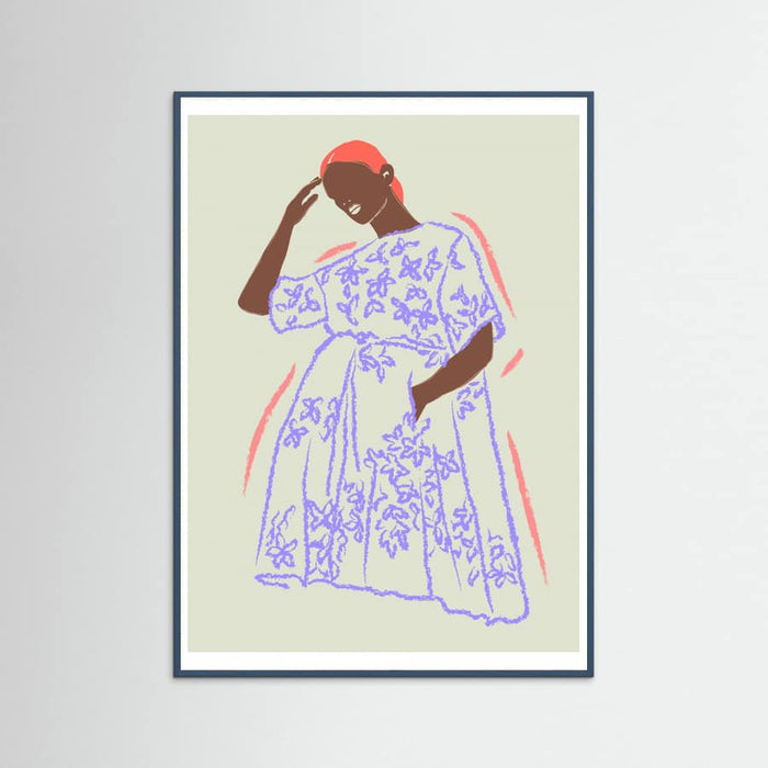 Plakat Figurativelineno01 – plakat i druk artystyczny
