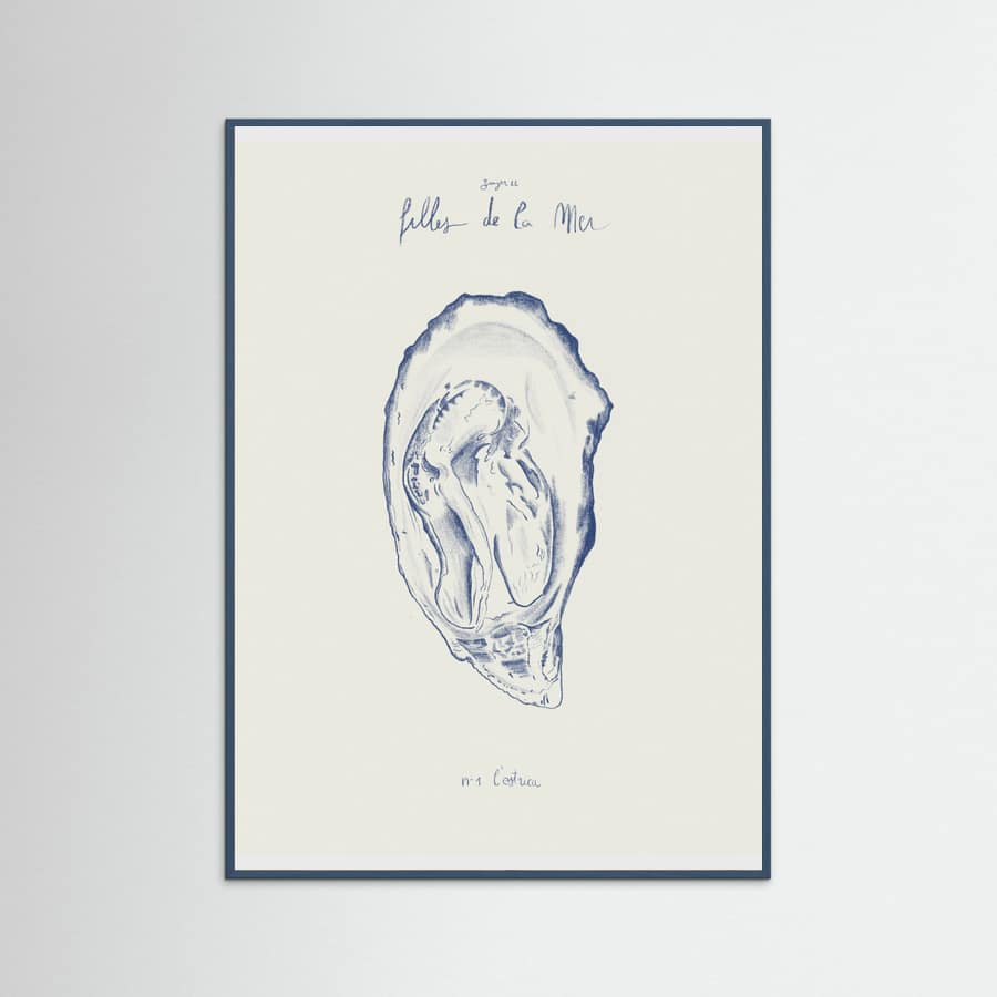 Filles de la mer n.1 - L’ostrica Poster – plakat og kunsttryk
