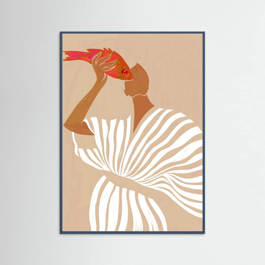 Fish Eye Paradox Poster – plakat og kunsttryk