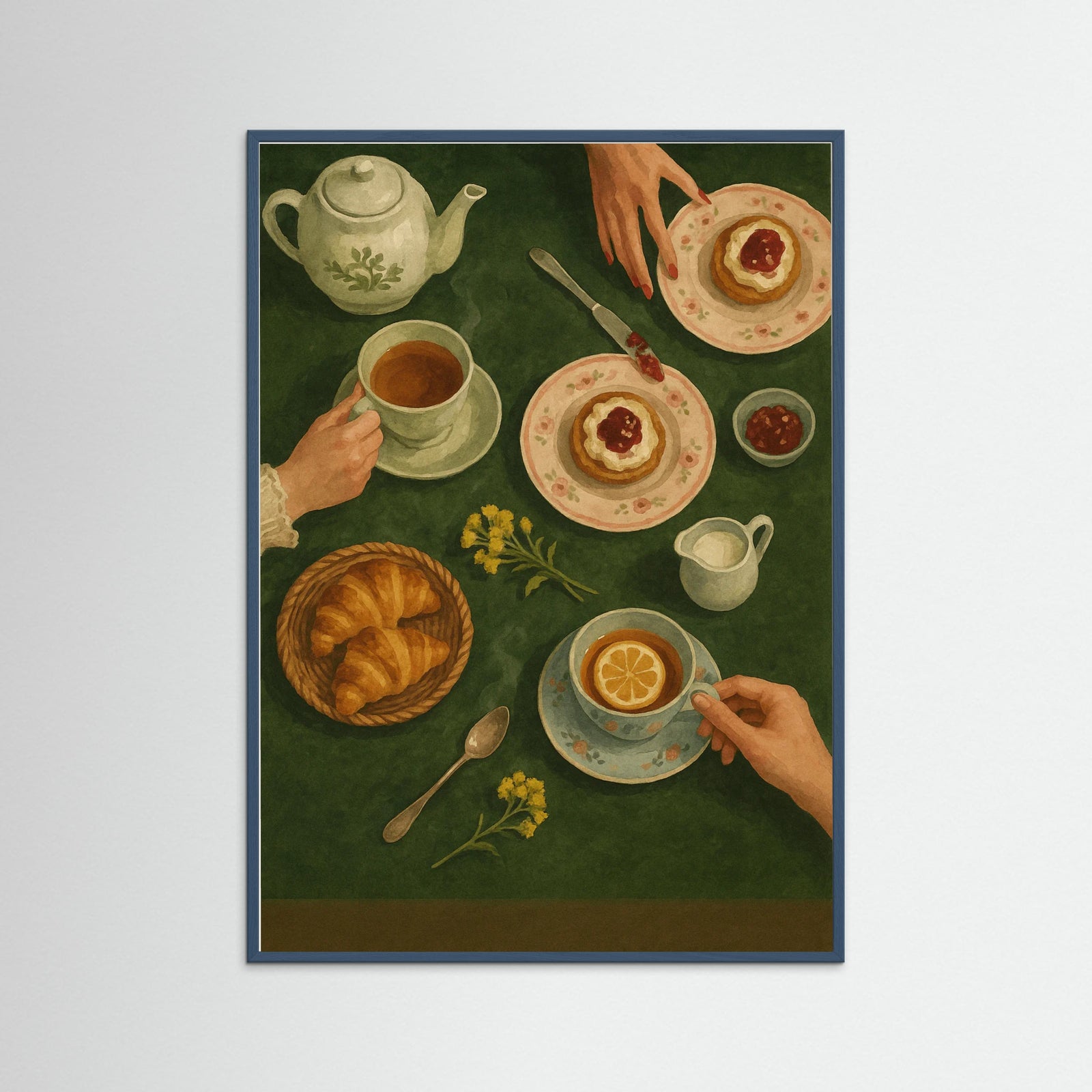 Teal Wood Flavorful Interlude