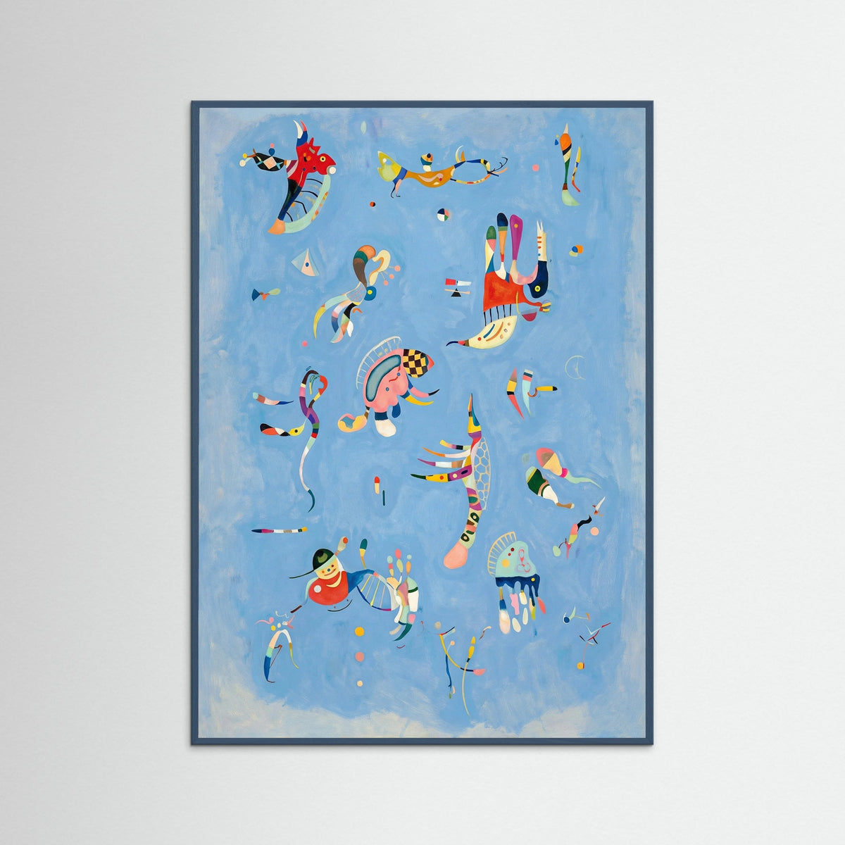 Teal Wood Floating Whimsy