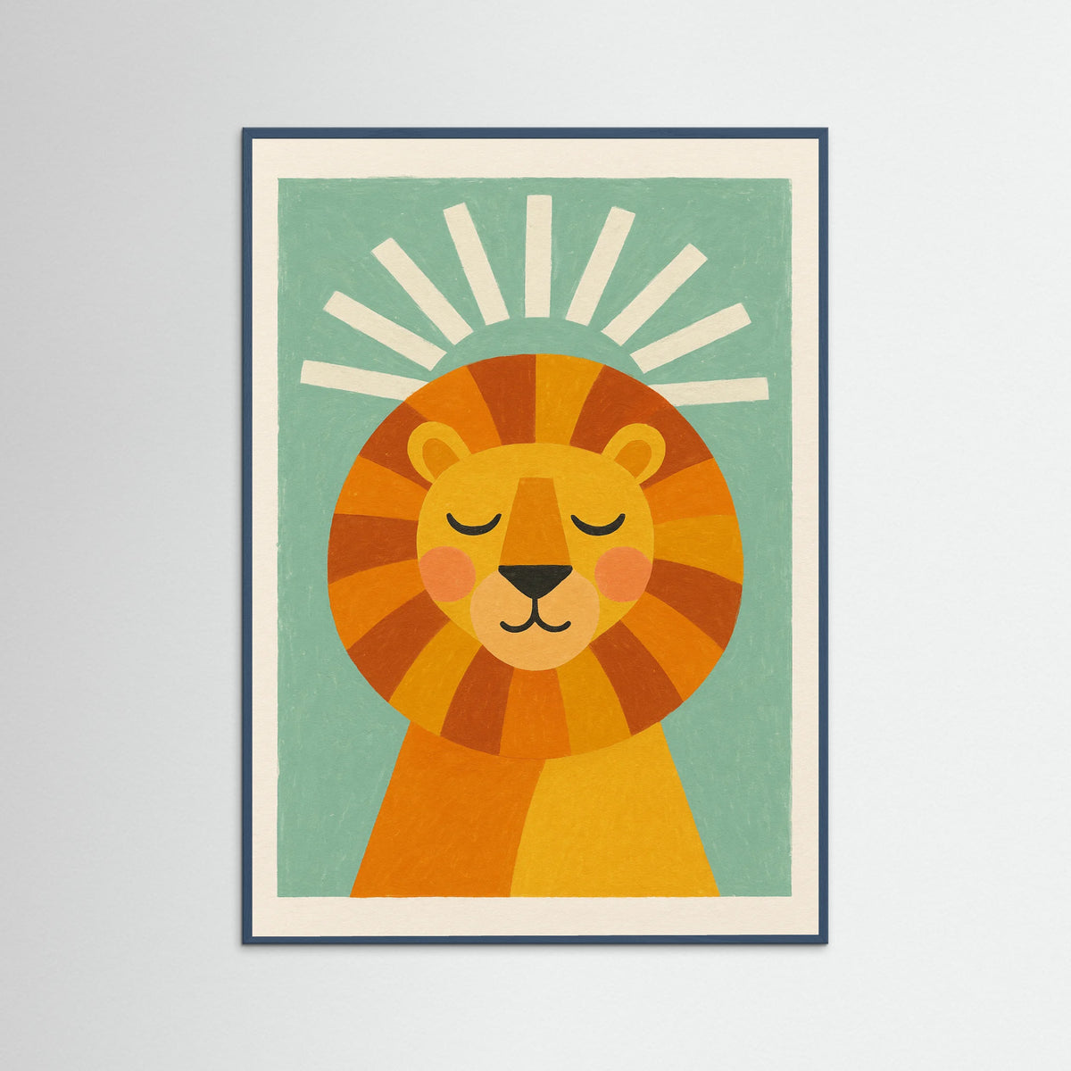 Teal Wood Floral Dreamscape