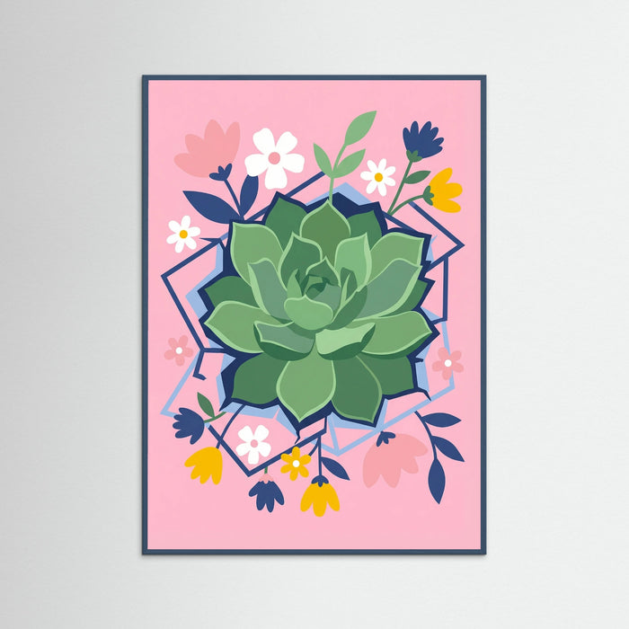 Teal Wood Floral Rebellion