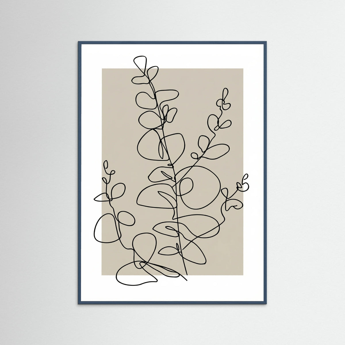 Teal Wood Flowing Botanicals