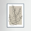 Teal Wood Flowing Botanicals