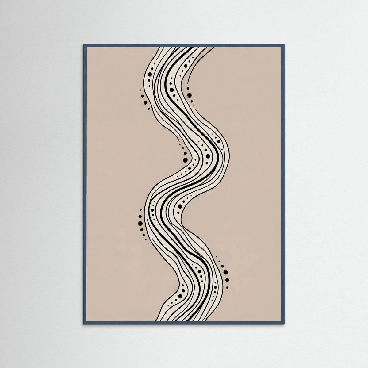 Teal Wood Flowing Connections