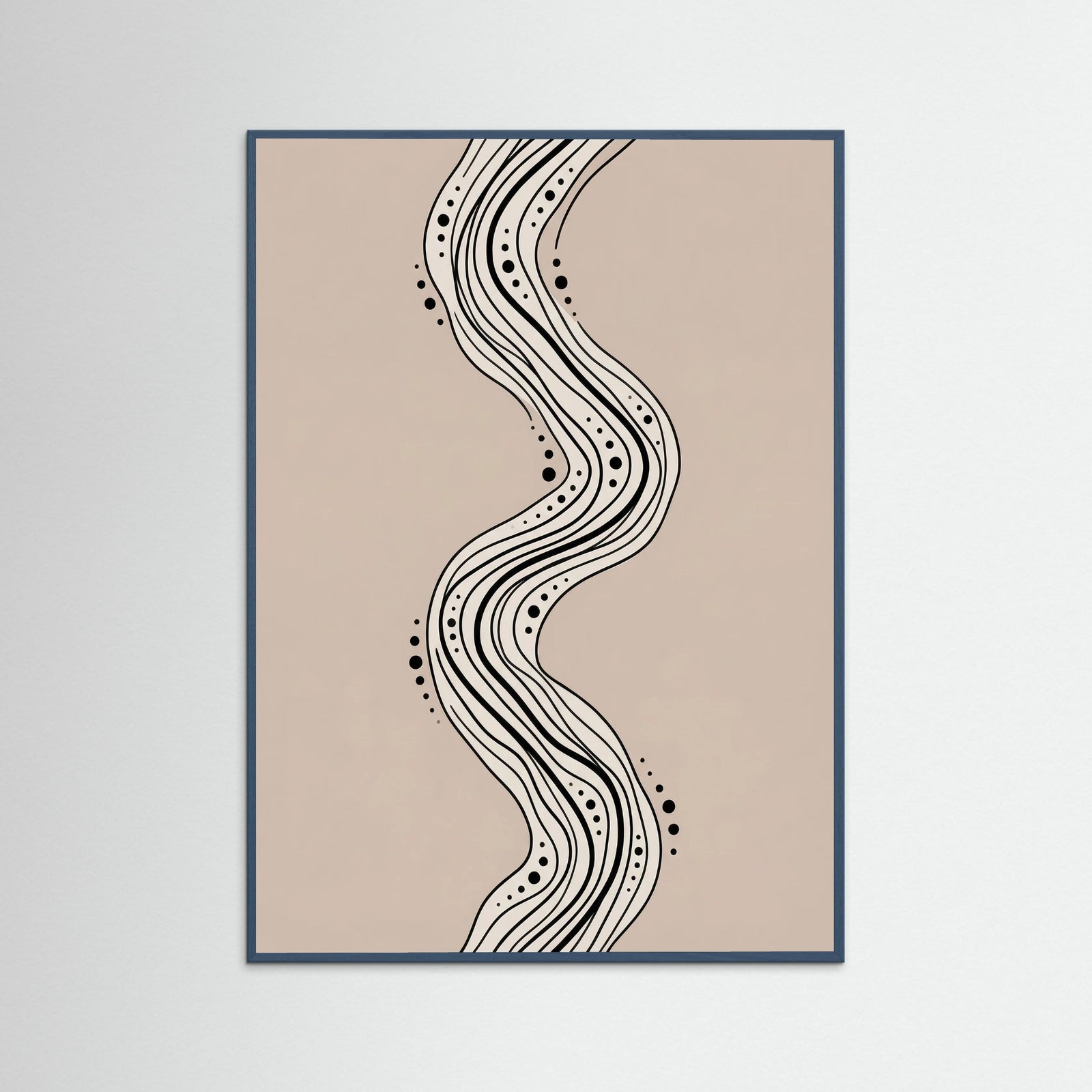 Teal Wood Flowing Connections