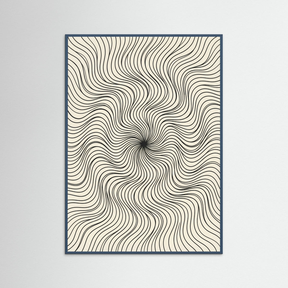 Teal Wood Flowing Embrace