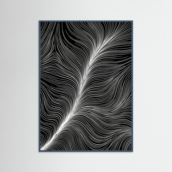 Teal Wood Flowing Rhythms