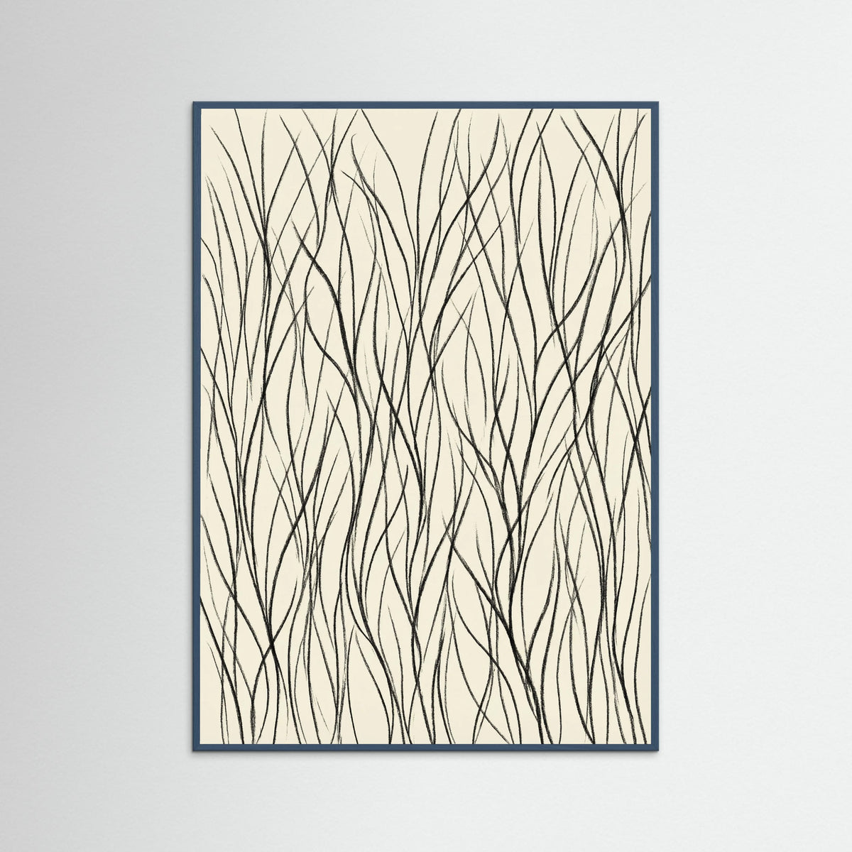 Teal Wood Flowing Rhythms