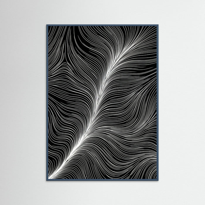 Teal Wood Flowing Rhythms
