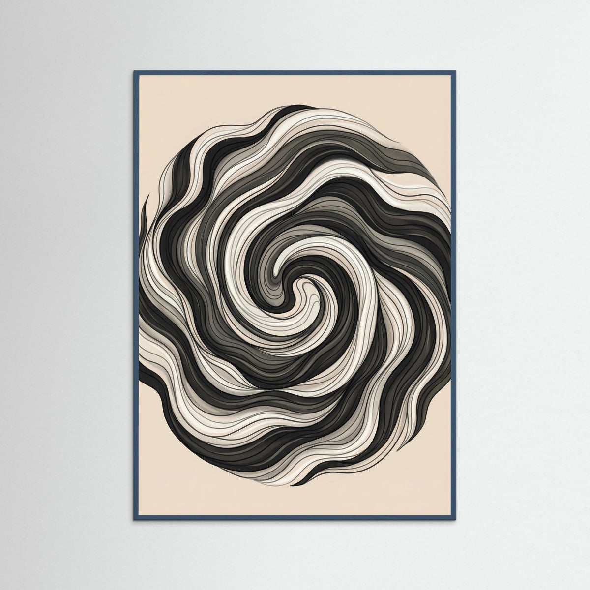 Teal Wood Flowing Strands