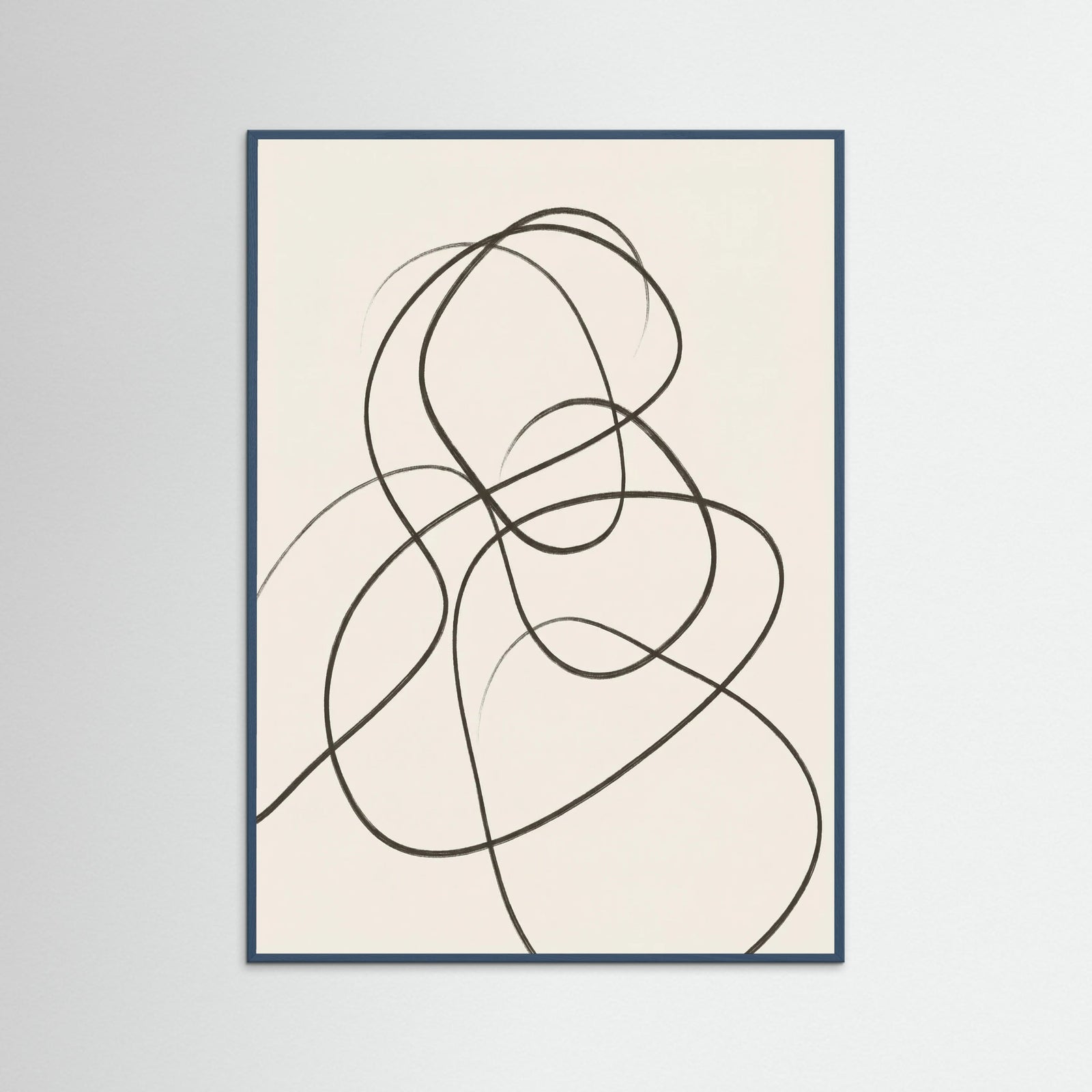 Teal Wood Fluid Contours