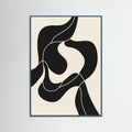 Teal Wood Fluid Forms