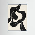 Teal Wood Fluid Forms