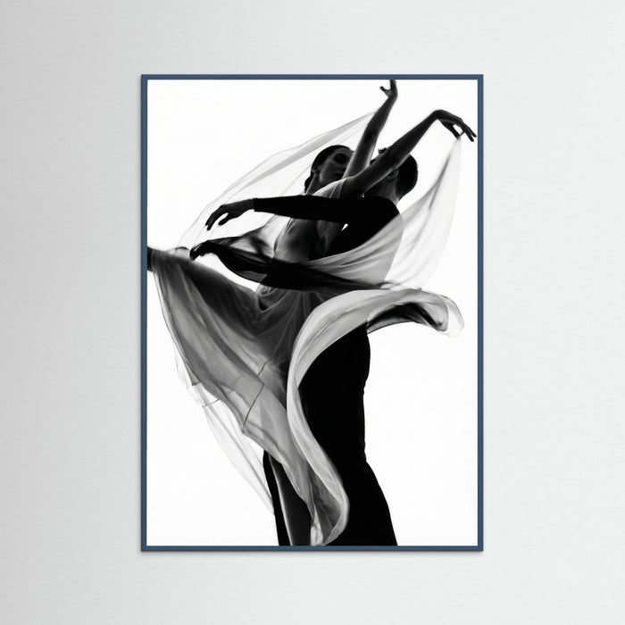 Teal Wood Fluid Grace Dance